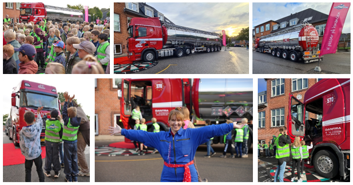 At Dantra, we care about road safety, which is why we participated in the Truck Caravan earlier in September! 🚚